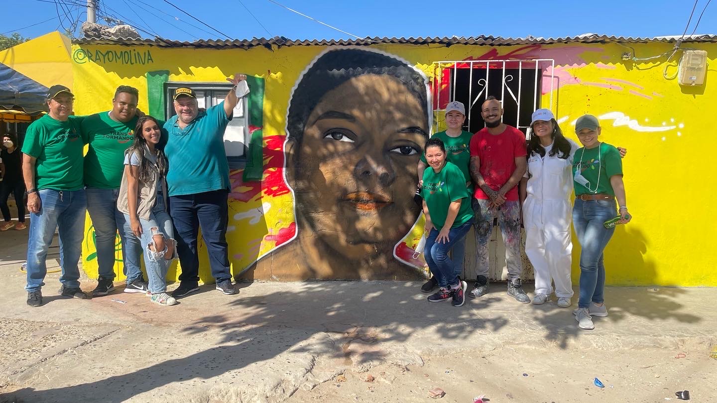 Union Color en el barrio La Paz de Barranquilla